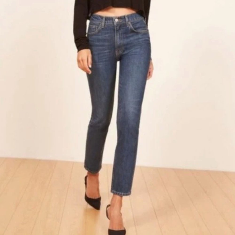 Reformation Julia High Cigarette Jeans Size 26